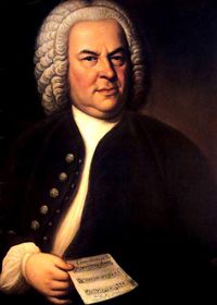 Kompositören Johann Sebastian Bach (1685-1750)